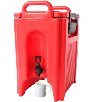 Kırmızı 20L İzoleli Sıcak İçecek Dispenseri Çizilmeye Dayanıklı