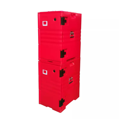 Catering Thermo Transport için Plastik Rotomold LLDPE Gn Yalıtımlı Gıda Tava Taşıyıcı