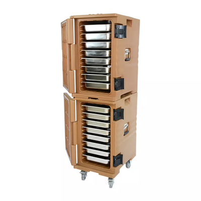 Catering Thermo Transport için Plastik Rotomold LLDPE Gn Yalıtımlı Gıda Tava Taşıyıcı