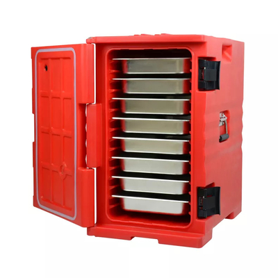 Catering Thermo Transport için Plastik Rotomold LLDPE Gn Yalıtımlı Gıda Tava Taşıyıcı