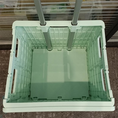 Süpermarket Koltuğu Plastik Alışveriş Sepeti Kulplu Tekerlekli Katlanabilir Arabalar