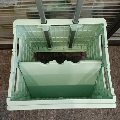 Süpermarket Koltuğu Plastik Alışveriş Sepeti Kulplu Tekerlekli Katlanabilir Arabalar