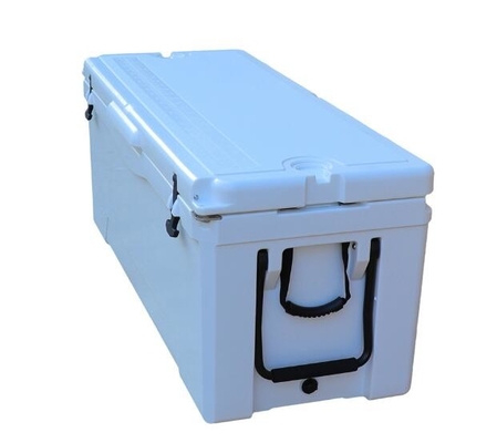 Dış Mekan Aktiviteleri İçin Tekerlekli Roto Kalıplı Buz Kutusu 180 Litre