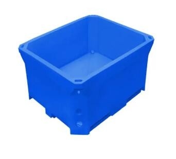 PU İzolasyonlu 300 Litre Rotomolding Soğutucu Kutusu Canlı Balık Saklama Kabı