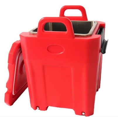 SS İçinde İstiflenebilir 40L Yalıtımlı Çorba Taşıyıcı