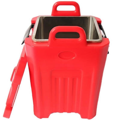SS İç Taşıma Kovalı İstiflenebilir 40L Yalıtımlı Çorba Taşıyıcı