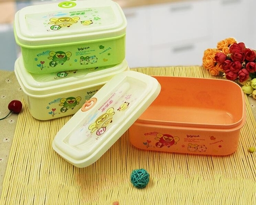 960ml Yeniden Kullanılabilir Plastik Öğle Yemeği Kapları, Yeniden Kullanılabilir Yemek Hazırlama Kapları